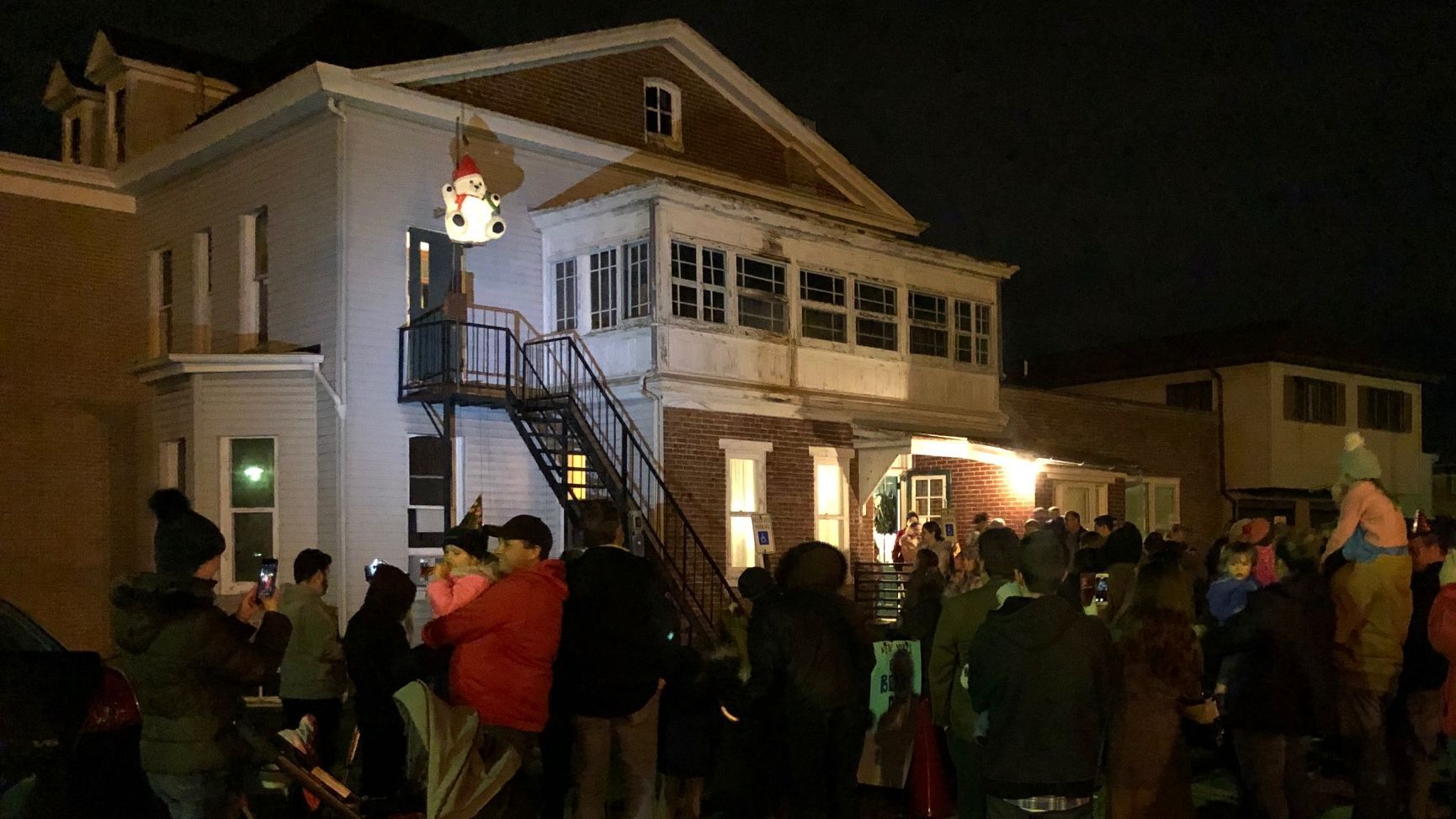 New Year's Eve Boyertown bear drop